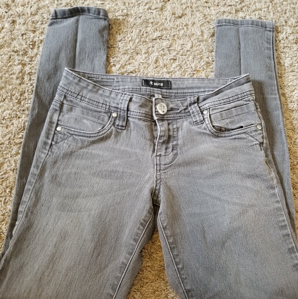 Grey jeans